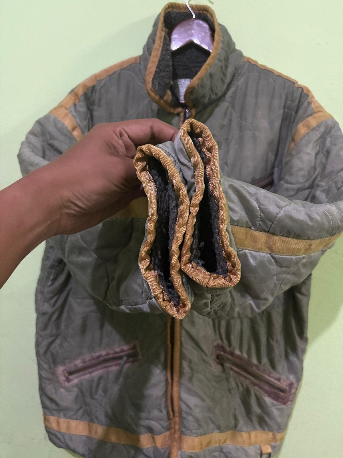 Avirex VTG Avirex Quilted Jacket Sherpa inner Design Size US M / EU 48-50 / 2 - 6 Thumbnail