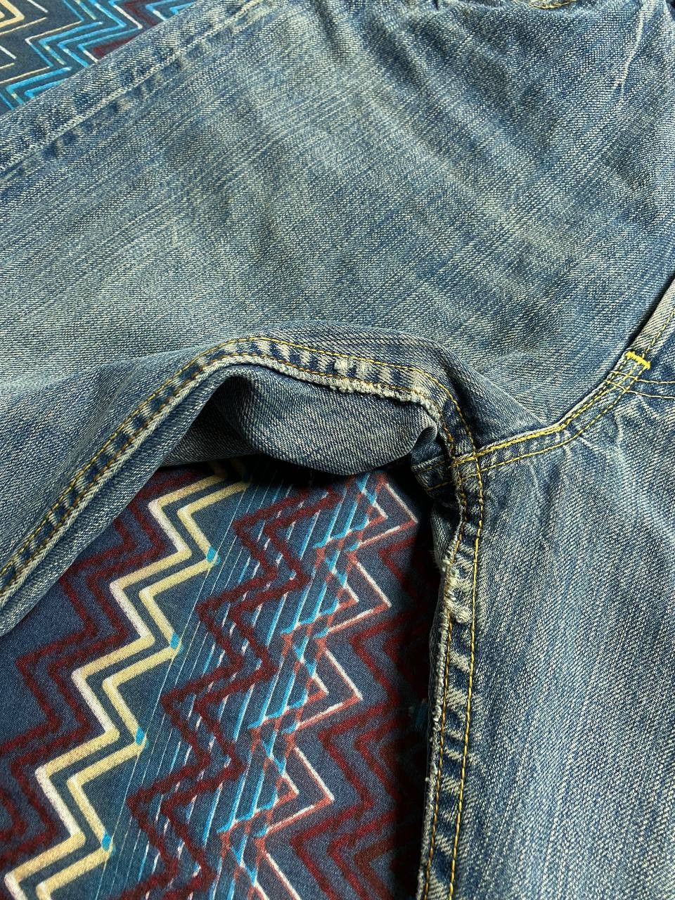 Levi's × Vintage VINTAGE Y2K LEVI'S 501 DARK WASH DENIM JEANS Size US 32 / EU 48 - 10 Thumbnail
