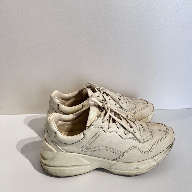 Gucci Gucci Rhyton Distressed Fashion Sneakers for Men - Size US 8.5 / EU 41-42 - 4 Thumbnail