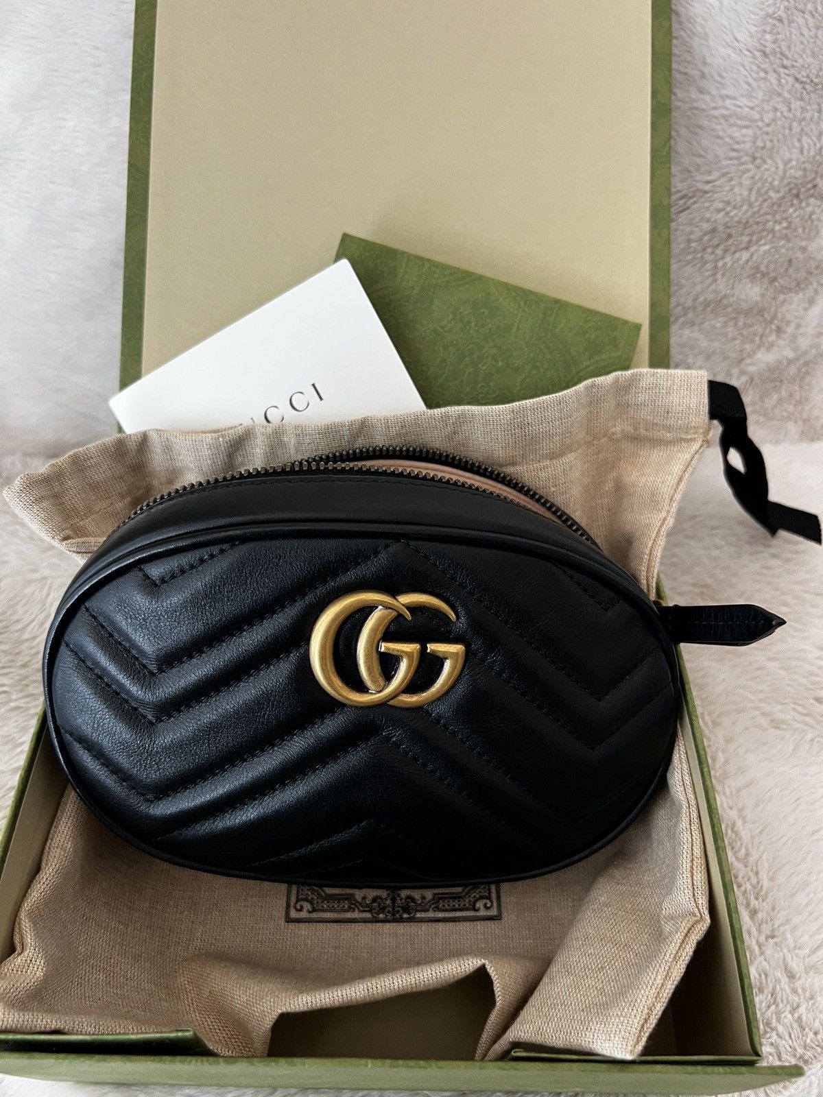 Gucci Title: Gucci GG Marmont 2.0 Matelassé Leather Belt Bag Size ONE SIZE - 4 Thumbnail
