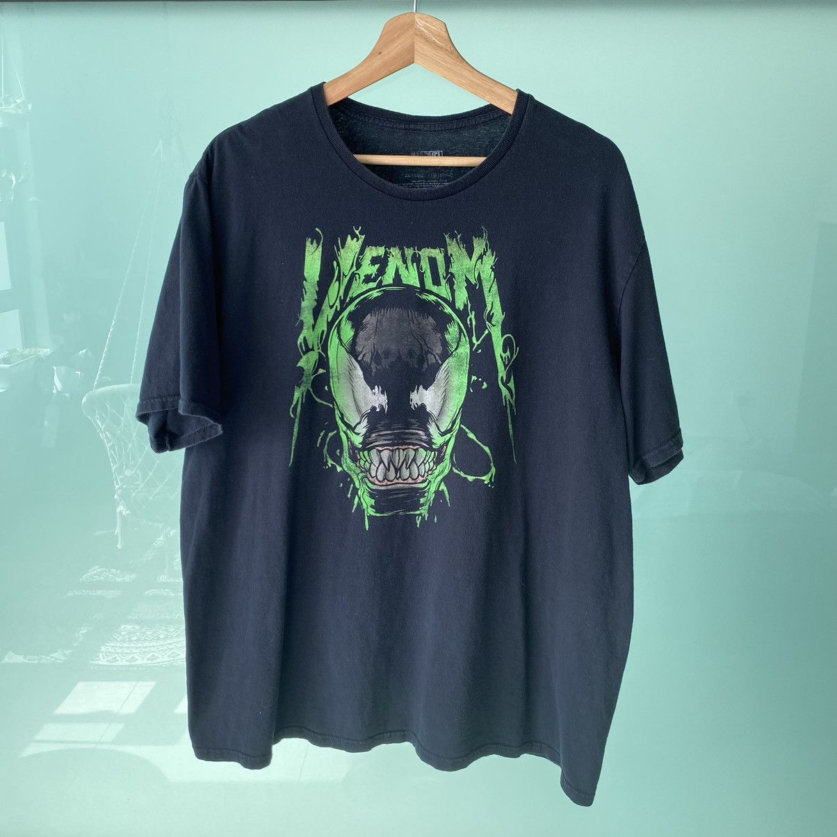 Marvel Comics Faded Venom Marvel Comics Cartoon ERD GRUNGE TEE Size US XXL / EU 58 / 5 - 1 Thumbnail