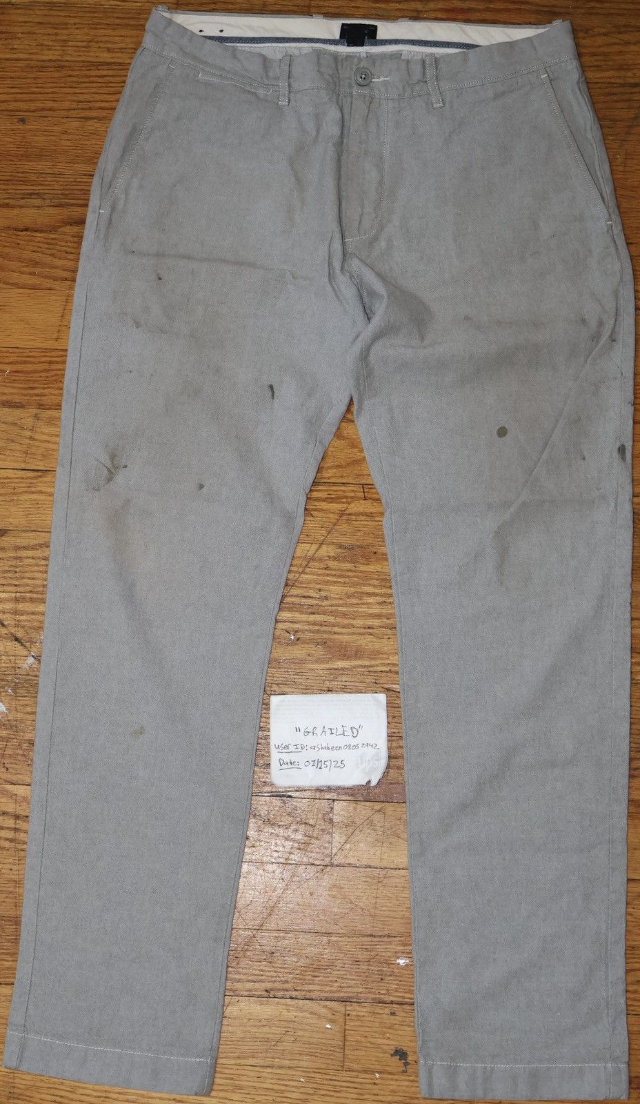 J.Crew 24hr FLASH SALE* J crew graded pants Rare Size US 32 / EU 48 - 1 Thumbnail