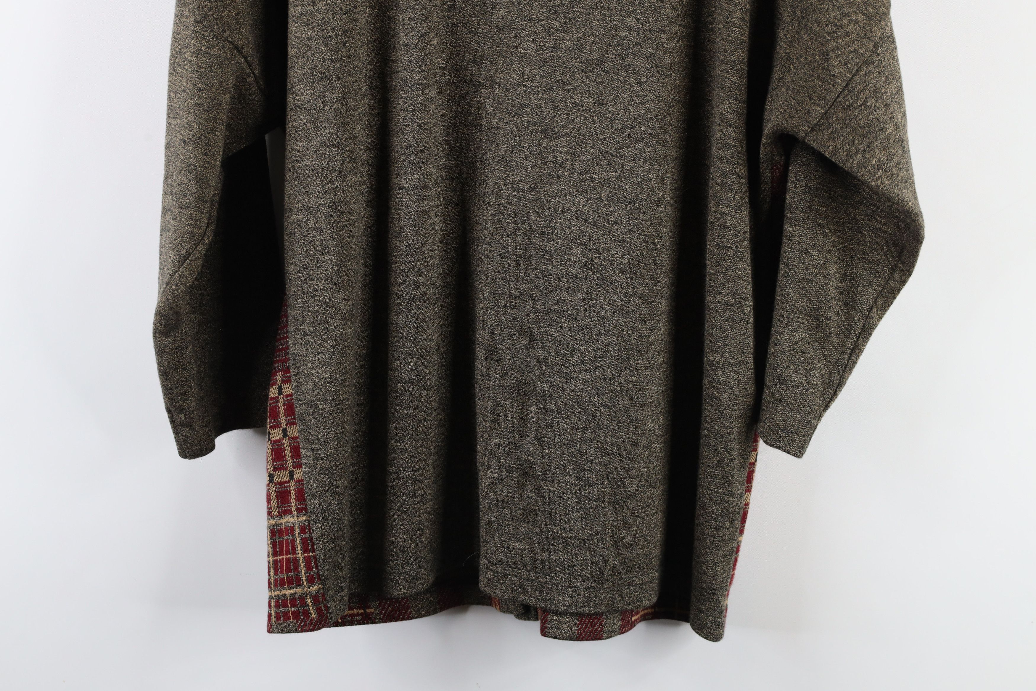 Vintage Vintage 90s Streetwear Knit 3/4 Sleeve Cardigan Sweater USA Size XL / US 12-14 / IT 48-50 - 9 Thumbnail