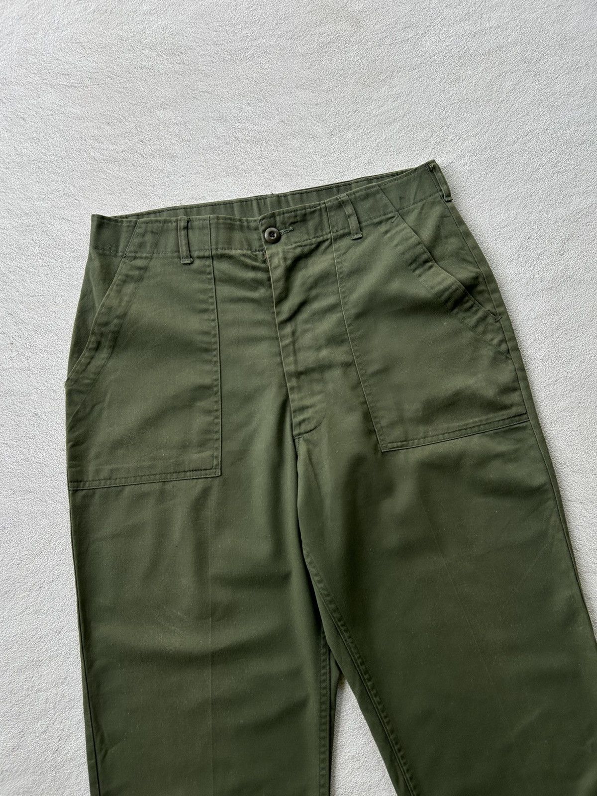 Vintage Vintage Military OG-507 Fatigue Pants Size US 35 - 2 Thumbnail