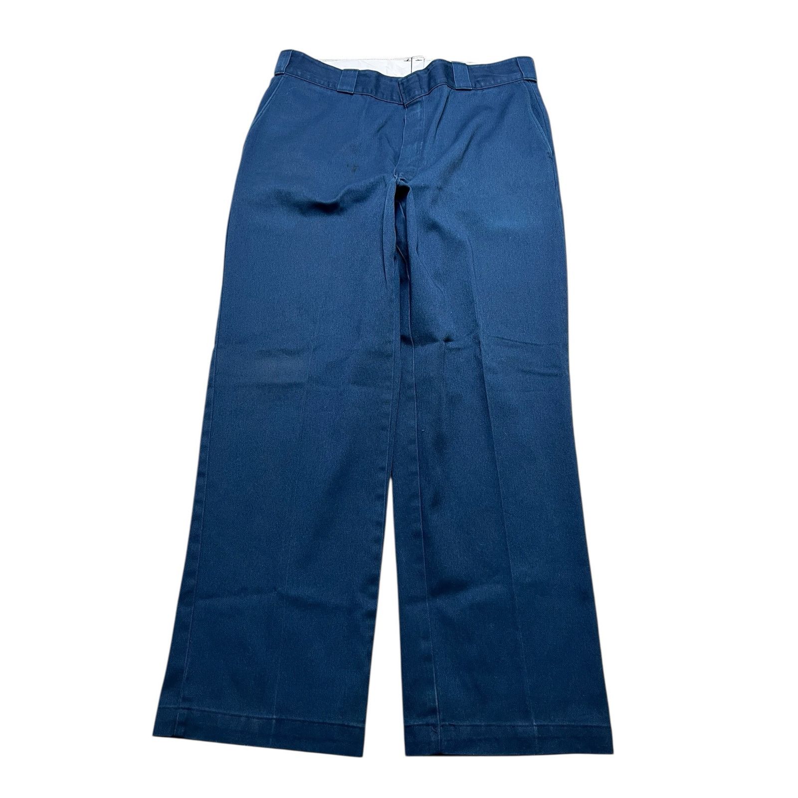 Dickies Vintage 80s Dickies Twill Blue Work Pants USA 38 36x29.5 Size US 38 / EU 54 - 2 Thumbnail