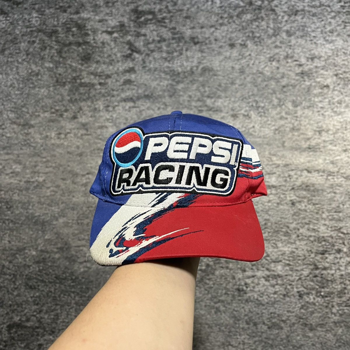Chase Authentics Vintage 90s Jeff Gordon Pepsi Racing NASCAR Snapback Hat Size ONE SIZE - 1 Thumbnail