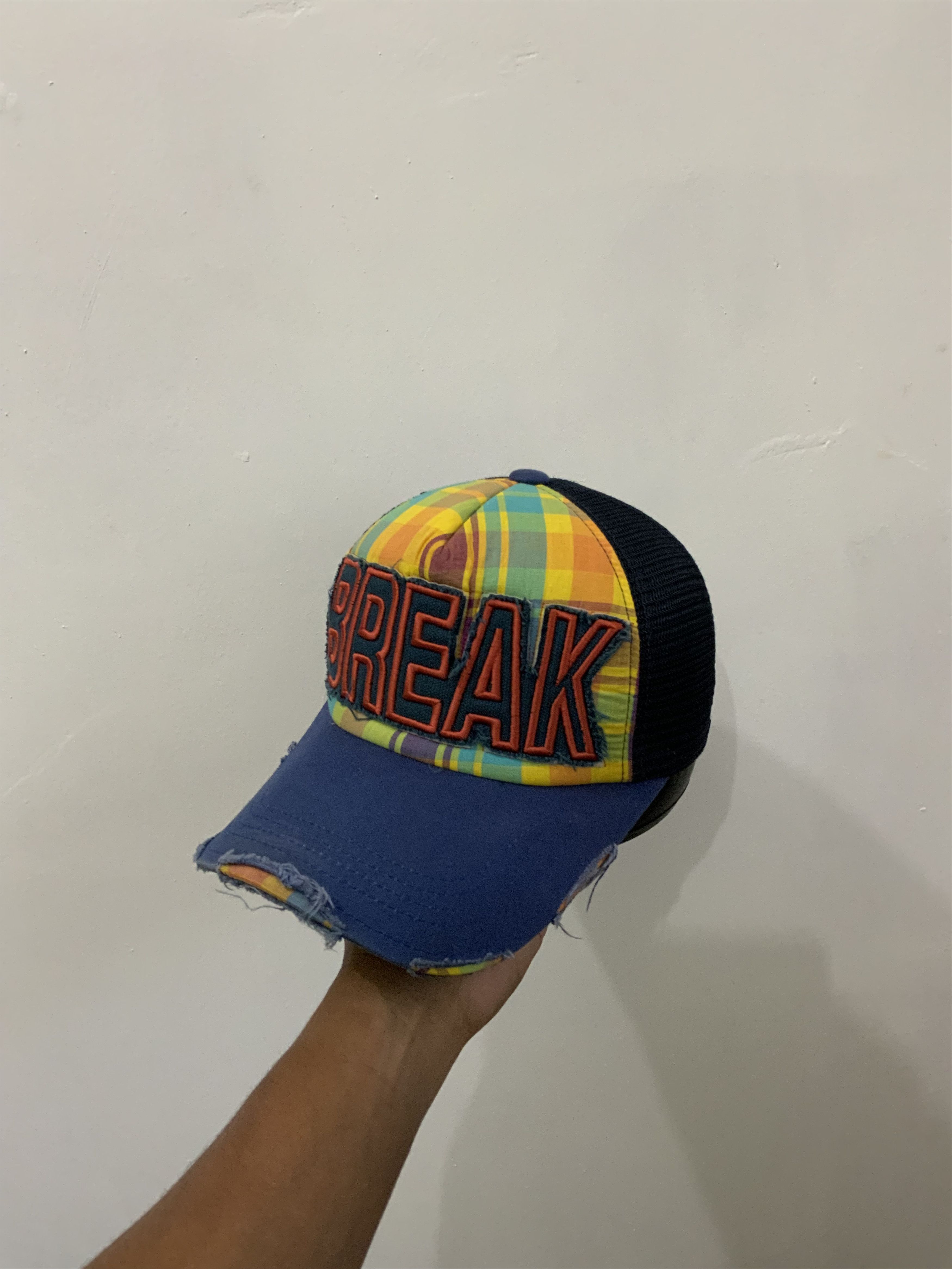 Break Distressed Avant Garde Trucker Hat
