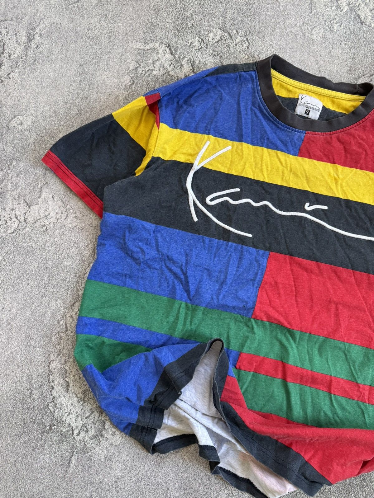 Karl Kani × Vintage Karl kani S tee T-shirt polo jersey skateboarding 00s faded Size US S / EU 44-46 / 1 - 2 Thumbnail