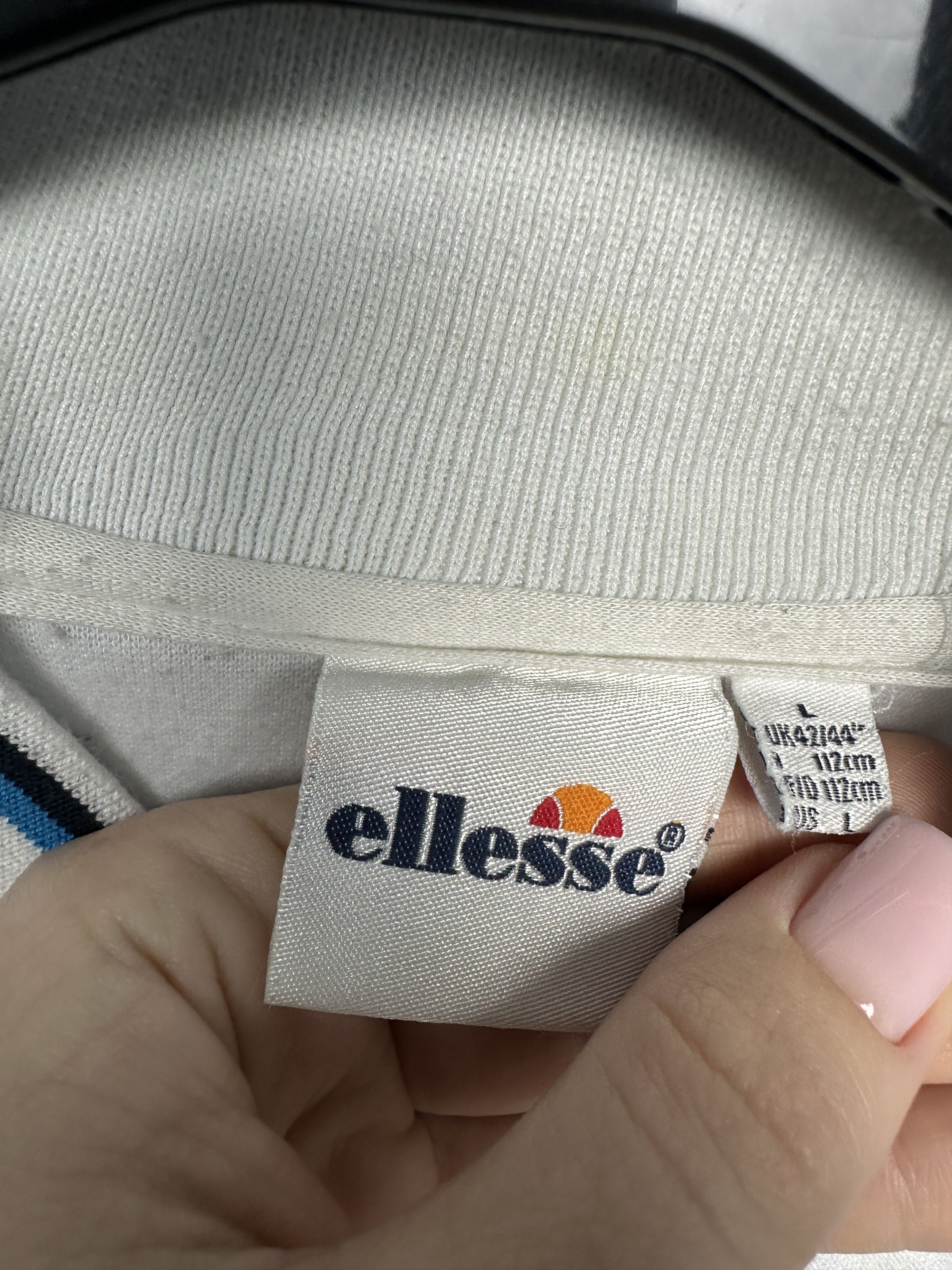 Ellesse Ellesse Vintage Mens Track Top Bomber Jacket Size US L / EU 52-54 / 3 - 4 Thumbnail