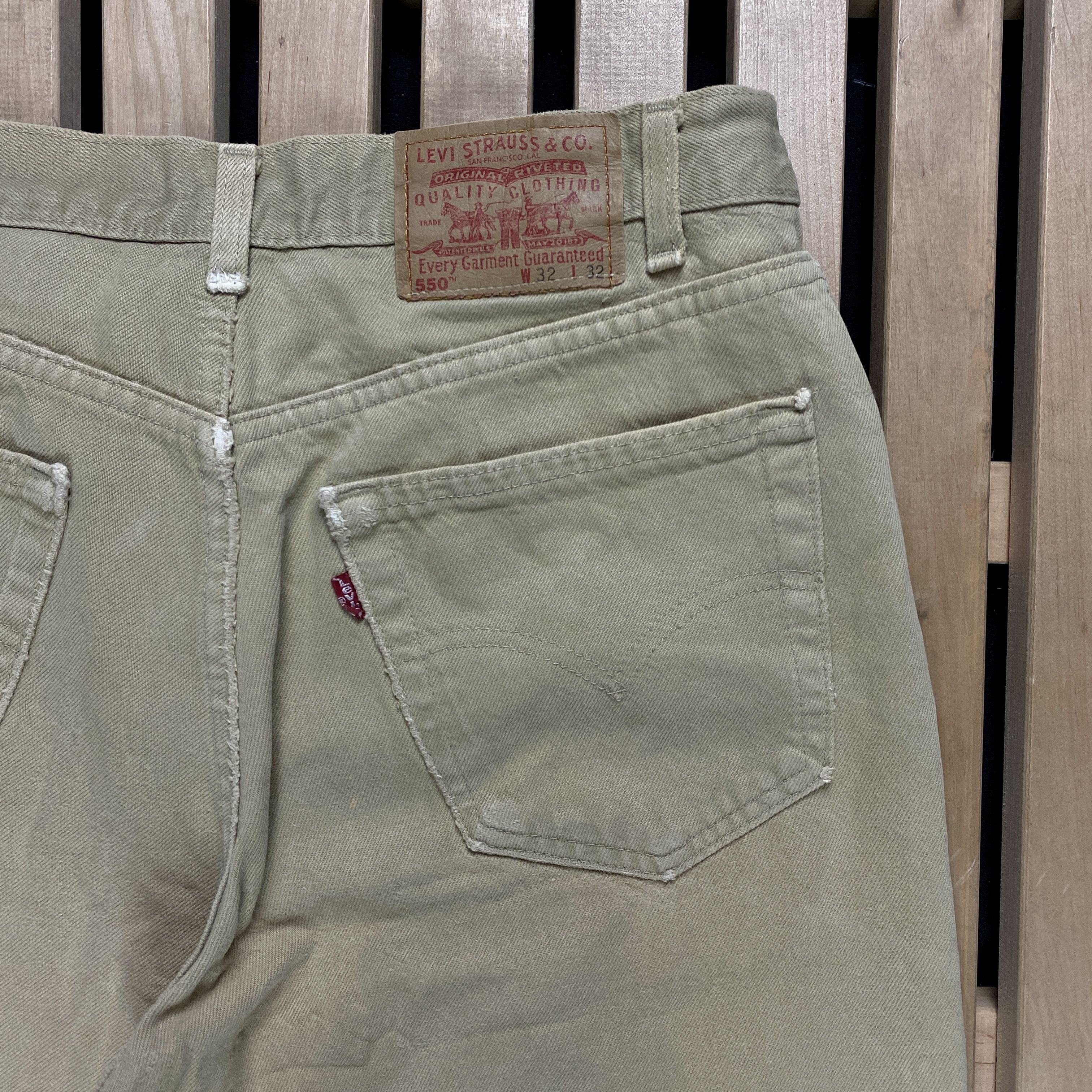 Levi's × Levi's Vintage Clothing × Vintage Mens Jeans Denim Levis 550 USA Vintage Size 32 Size US 32 / EU 48 - 5 Thumbnail