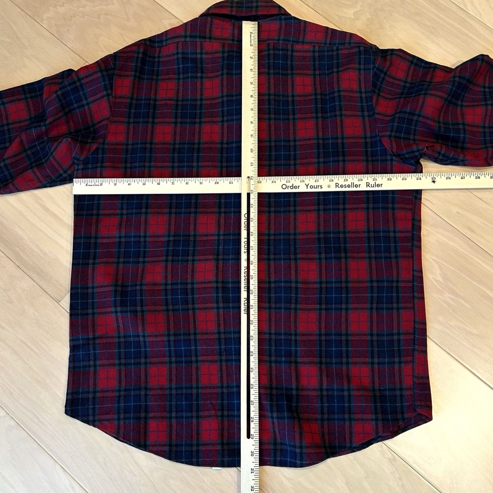 Pendleton Vintage Pendleton Button Up Plaid Shirt - Mens Large Red & Blue Size US L / EU 52-54 / 3 - 7 Thumbnail