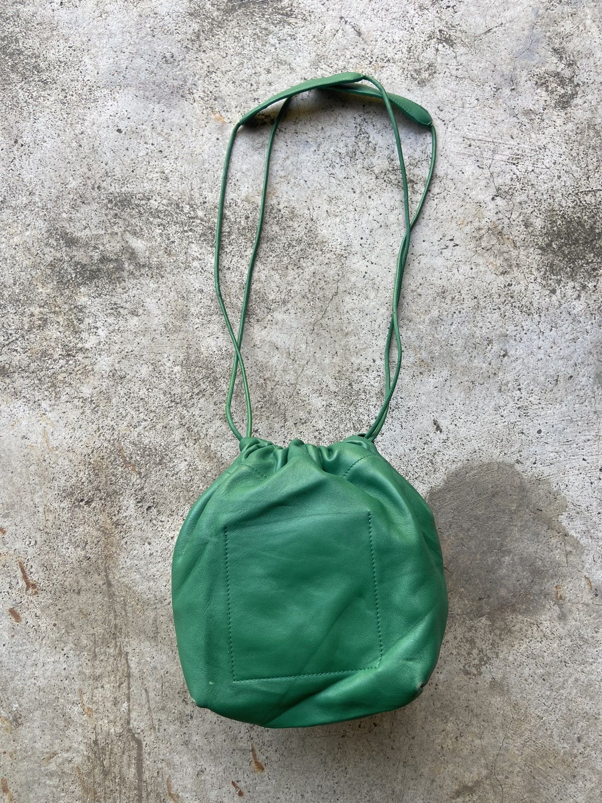 Jil Sander Jill Sander ‘Dumpling’ Leather Drawstring Shoulder Bag Size ONE SIZE - 6 Thumbnail