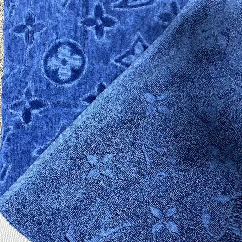 Other Louis Vuitton Midnight Blue Beach Towel Towel Bath Towel Size ONE SIZE - 3 Thumbnail