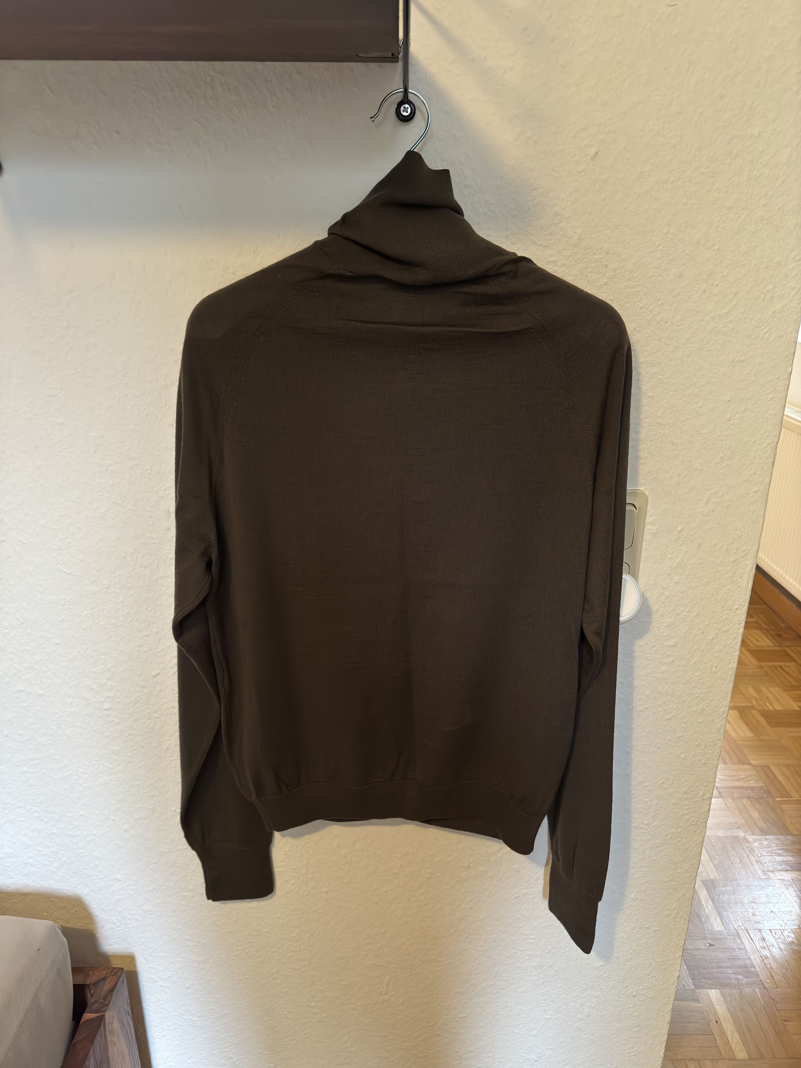 Lemaire LEMAIRE brown turtleneck sweater knit (50) Size US M / EU 48-50 / 2 - 3 Thumbnail