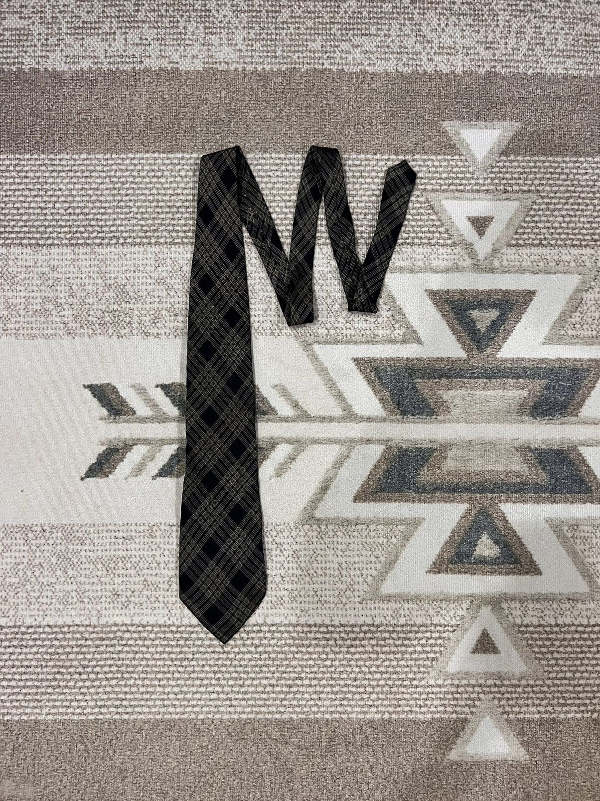 Calvin Klein Calvin Klein Silk Tie Size ONE SIZE - 2 Thumbnail