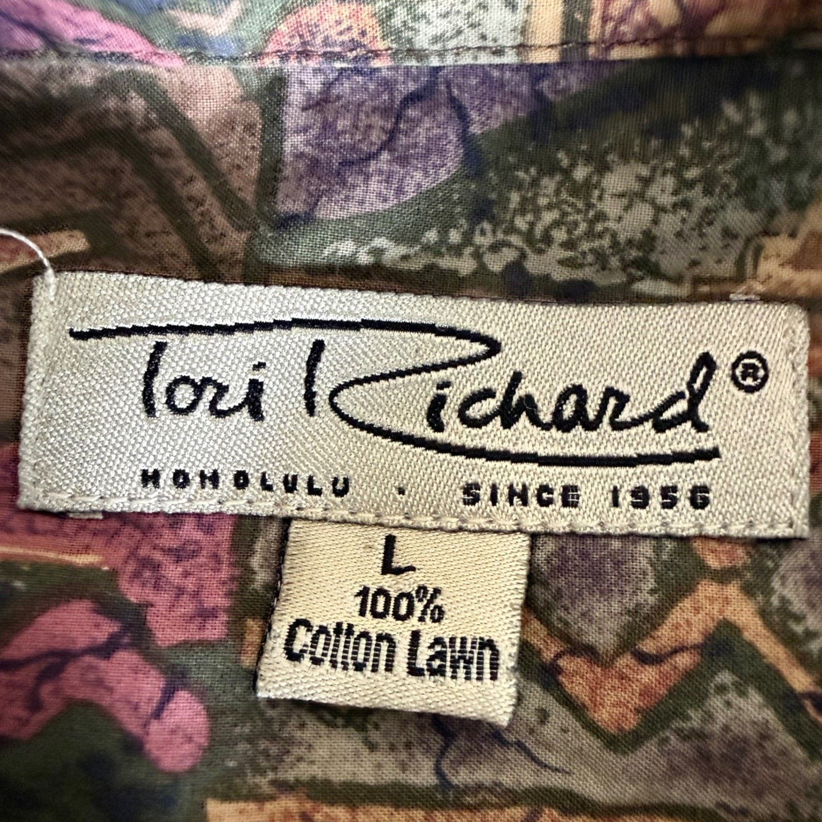Tori Richard Tori Richard Mens L Boho Patchwork Tapestry Shirt VTG Size US L / EU 52-54 / 3 - 2 Thumbnail