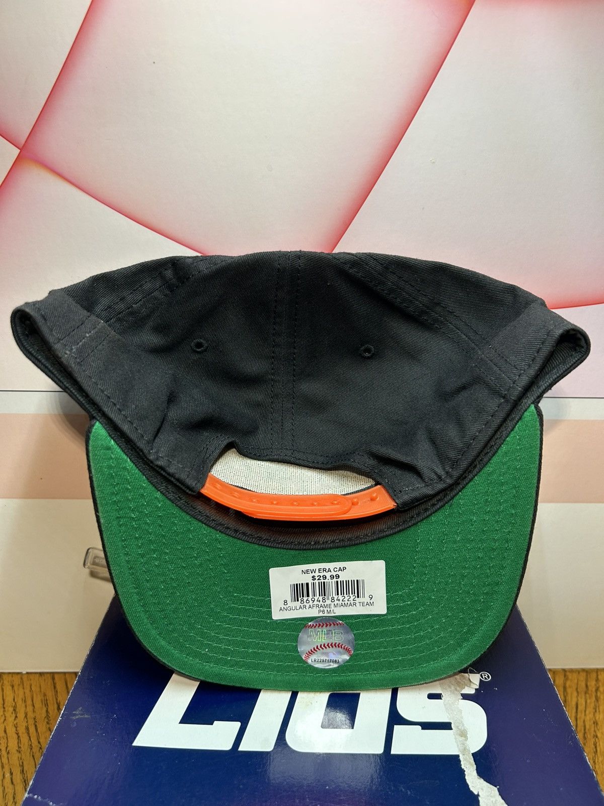 New Era Miami Marlins New Era A-Frame Snapback Hat MLB Adjustable Size ONE SIZE - 3 Thumbnail