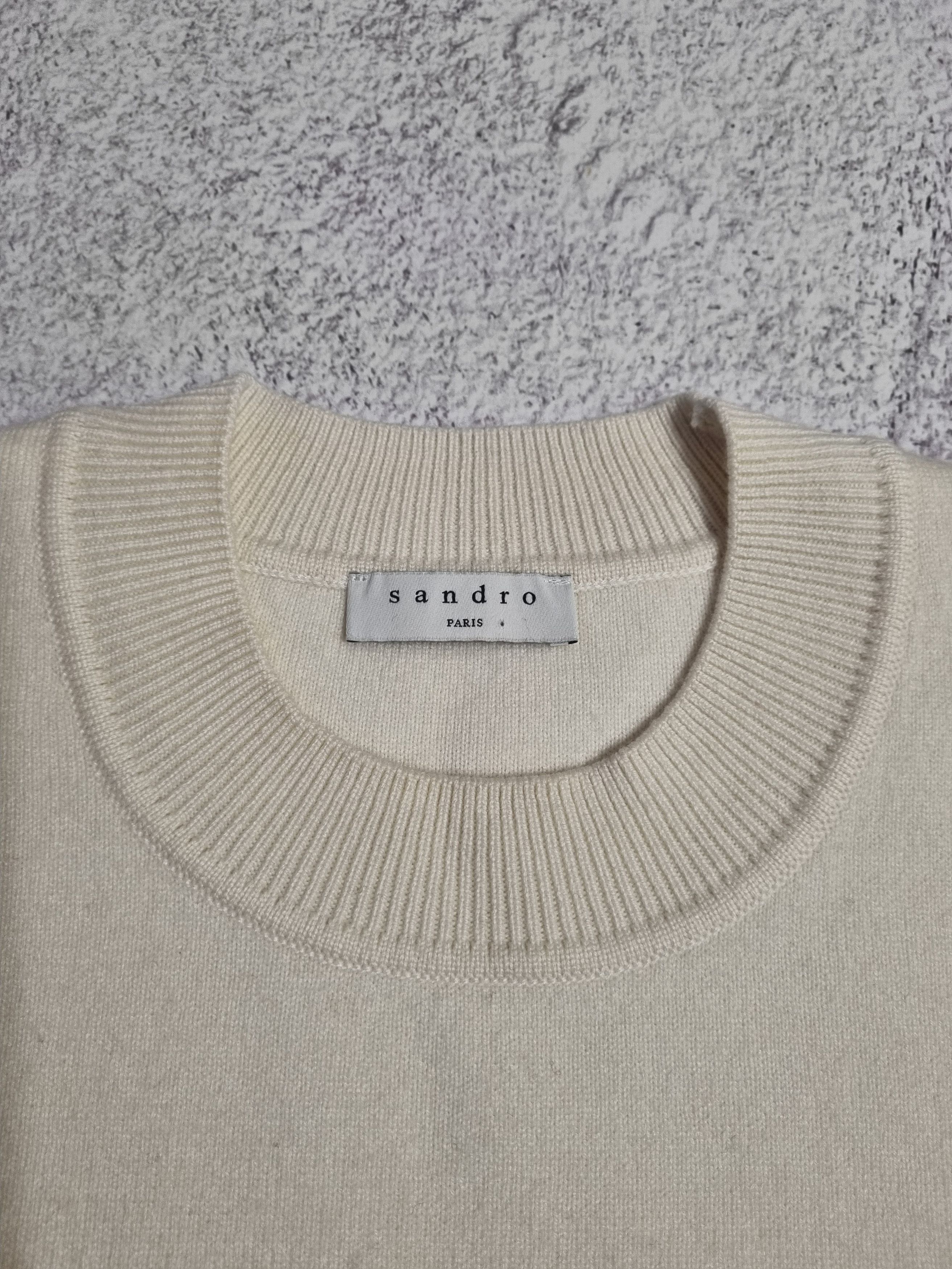 Sandro Sandro Paris Graphic Print Double S Heart Logo Sweater Size M / US 6-8 / IT 42-44 - 4 Thumbnail