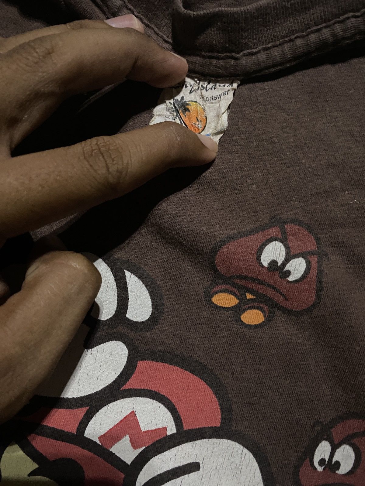 Other Super Mario Bros 3 Tee – 2007 Goomba Stomp Size US L / EU 52-54 / 3 - 4 Thumbnail
