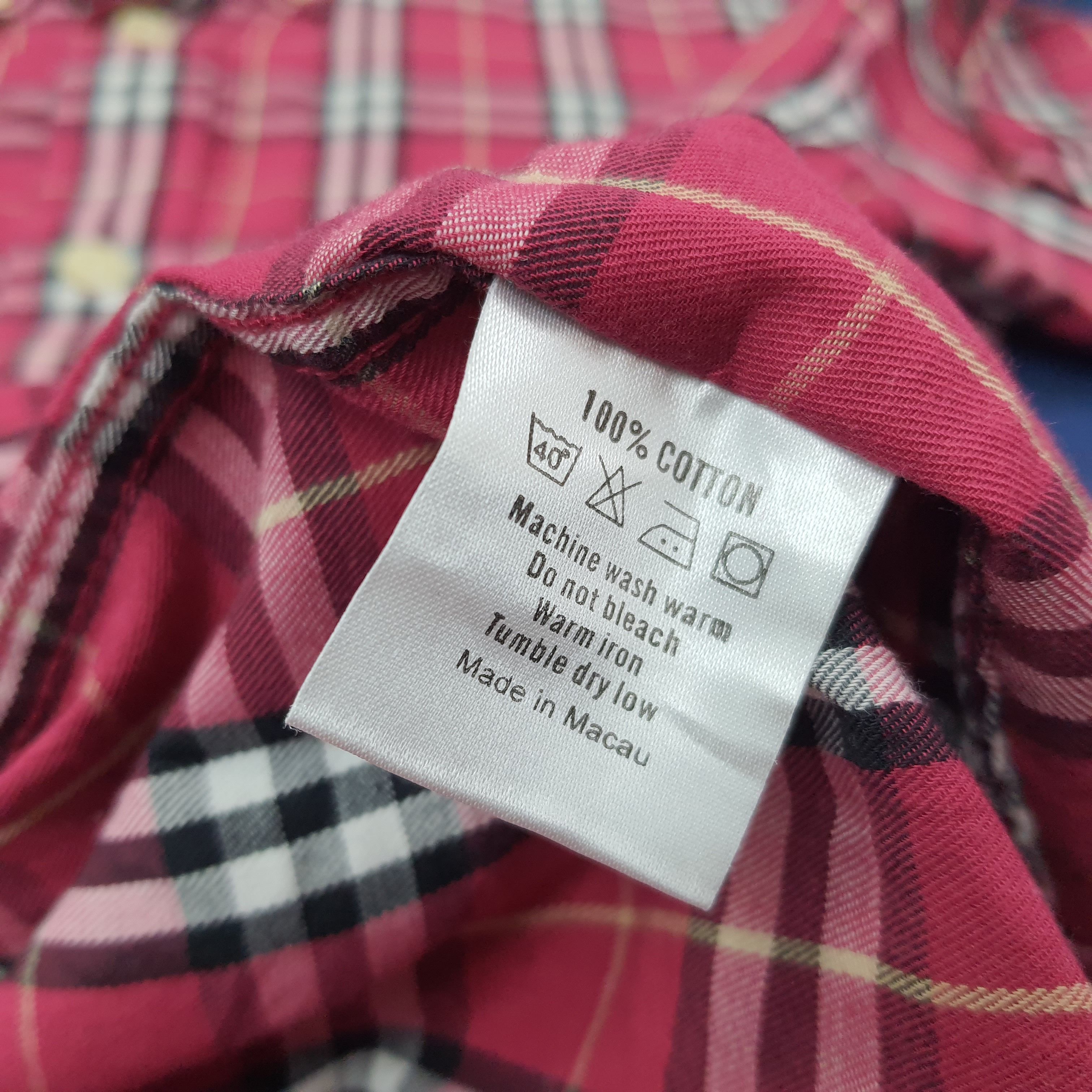 Burberry Vintage Burberry Nova Check Button Up Shirt C267N67 Size US L / EU 52-54 / 3 - 7 Thumbnail
