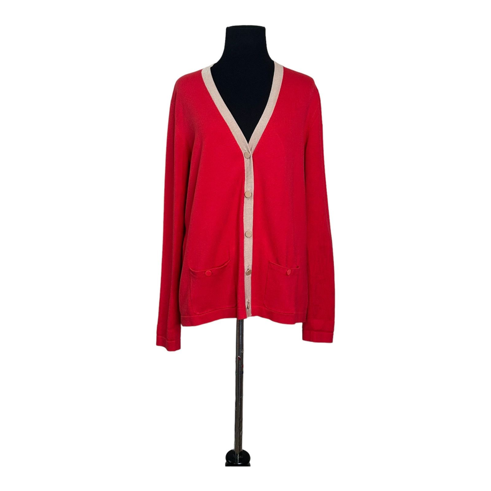 Jones New York Jones New York long sleeves buttoned cardigan size M Size M / US 6-8 / IT 42-44 - 1 Thumbnail