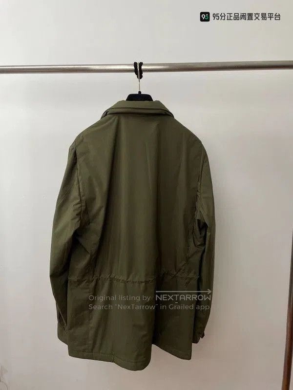 Loro Piana Loro Piana Men's Solid Stand Collar Zip Jacket. Size US M / EU 48-50 / 2 - 1 Thumbnail