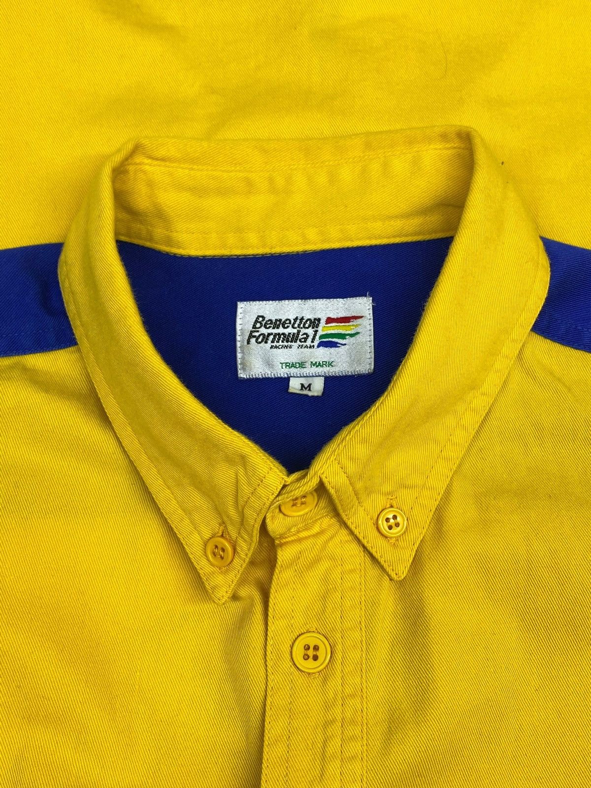 Benetton Vintage 90s Ford Motorsport Benetton Formula 1 Racing Shirt Size US M / EU 48-50 / 2 - 10 Thumbnail