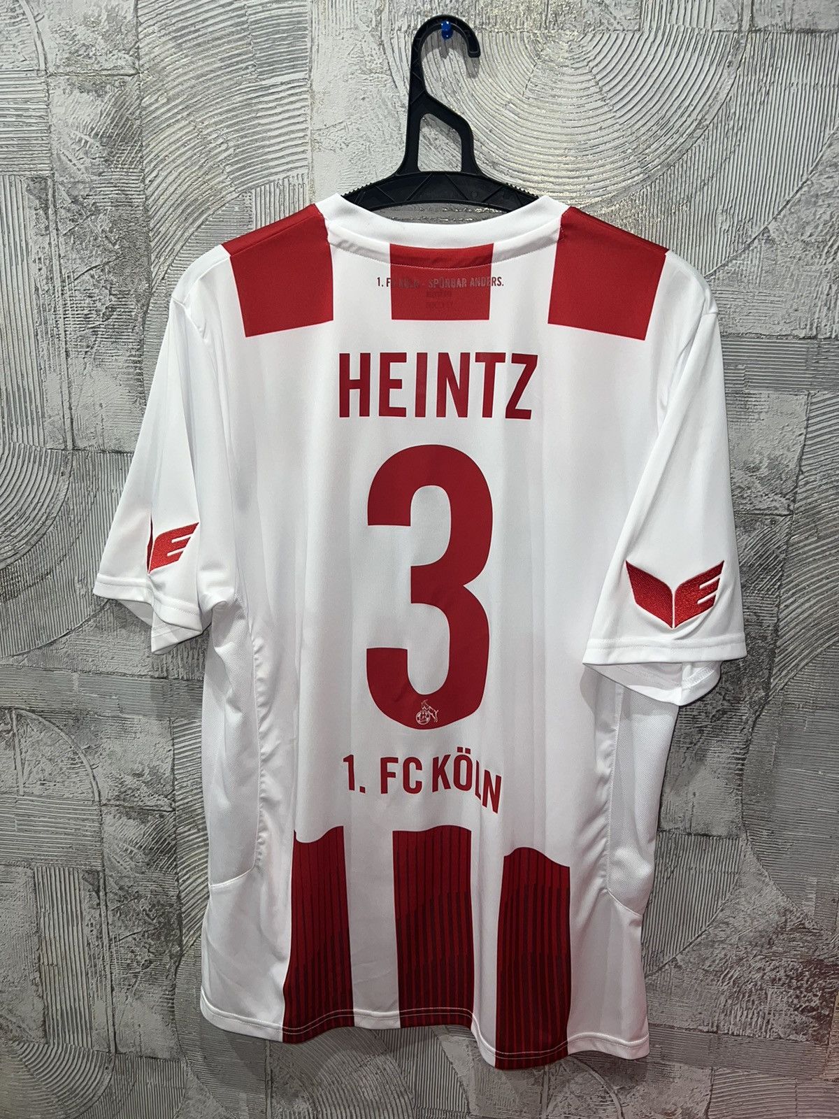 Erima × Vintage 1 Fc Koln Erima Rewe Jersey White Red Heintz 3 Size US L / EU 52-54 / 3 - 6 Thumbnail