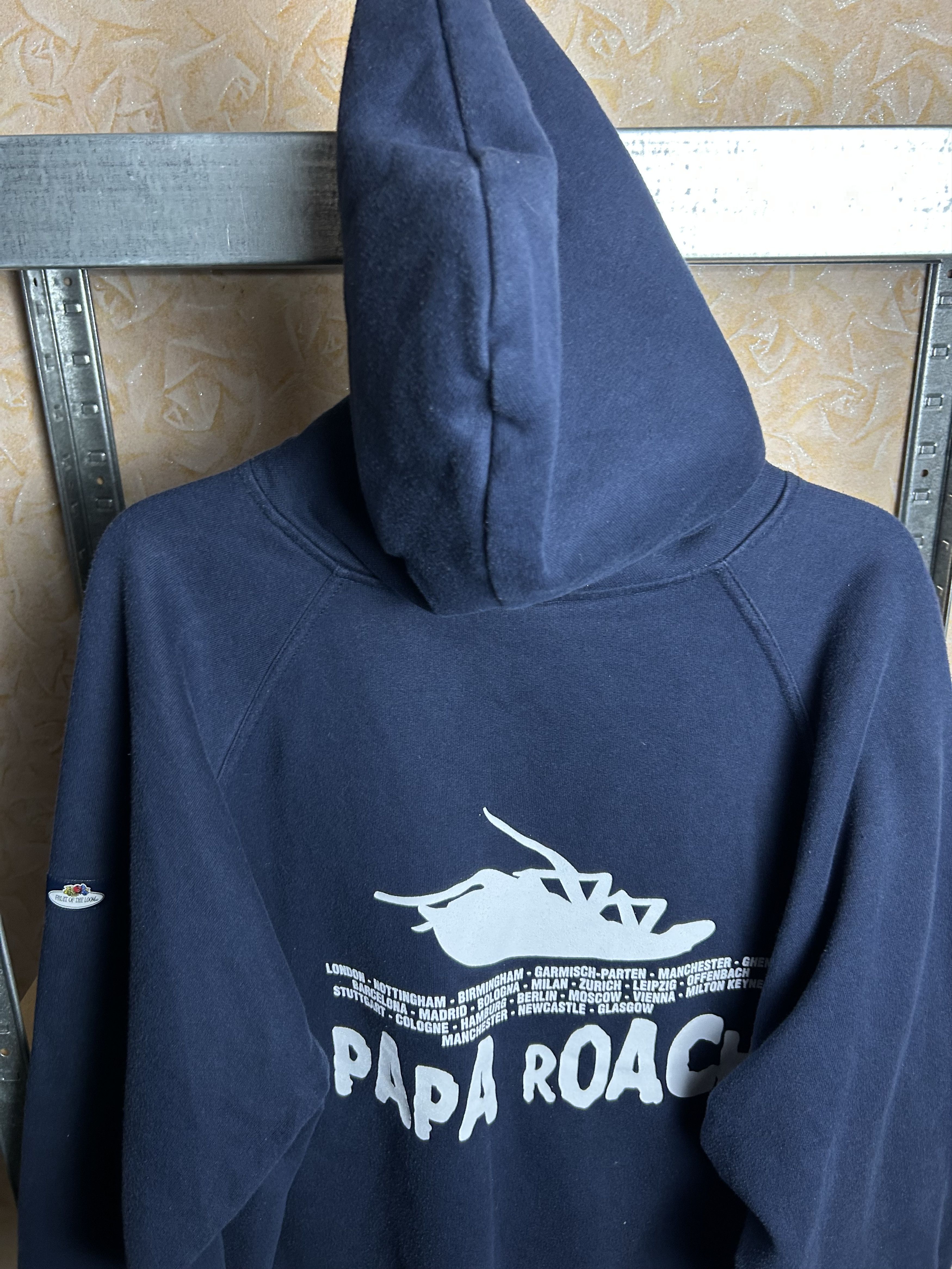 Band Tees Vintage 2000 Papa Roach Infest Rock Band Hoodie Size US XL / EU 56 / 4 - 21 Thumbnail