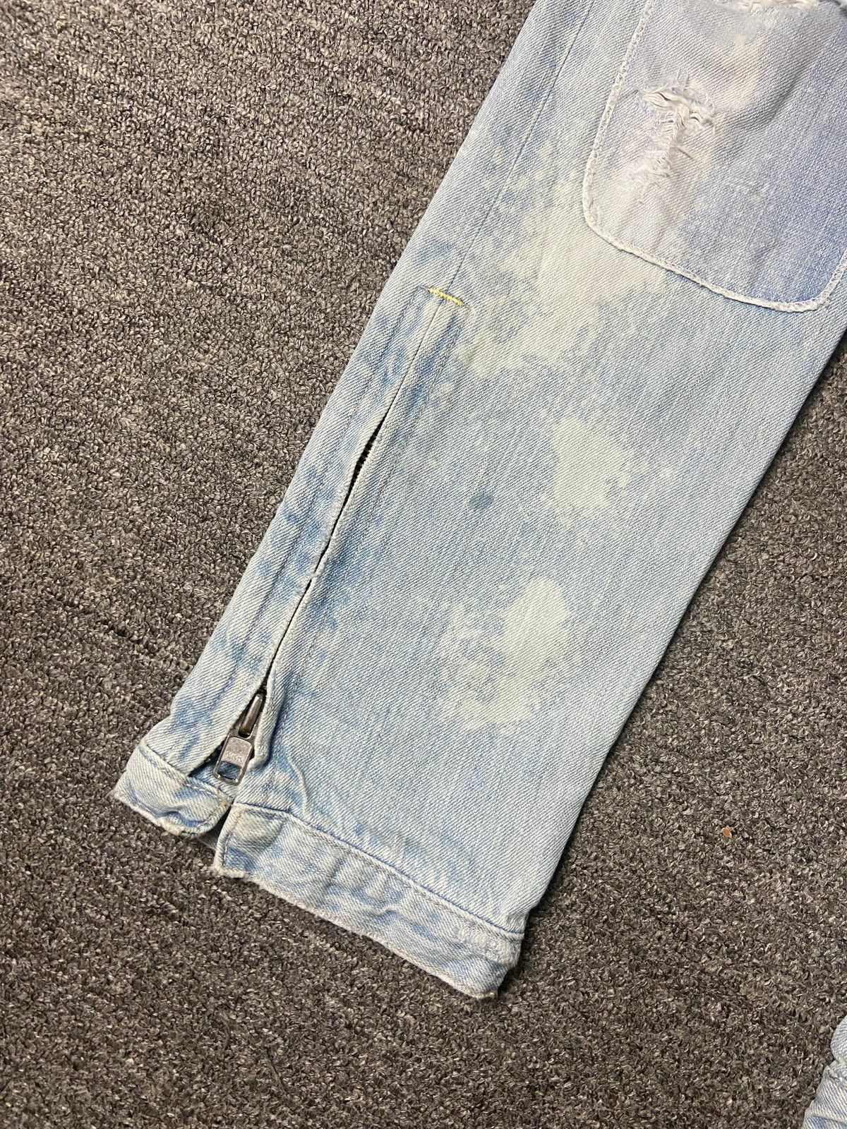 Japanese Brand RNA Brand Punk Distressed Denim Ripped Jeans (165) Size US 33 - 16 Thumbnail