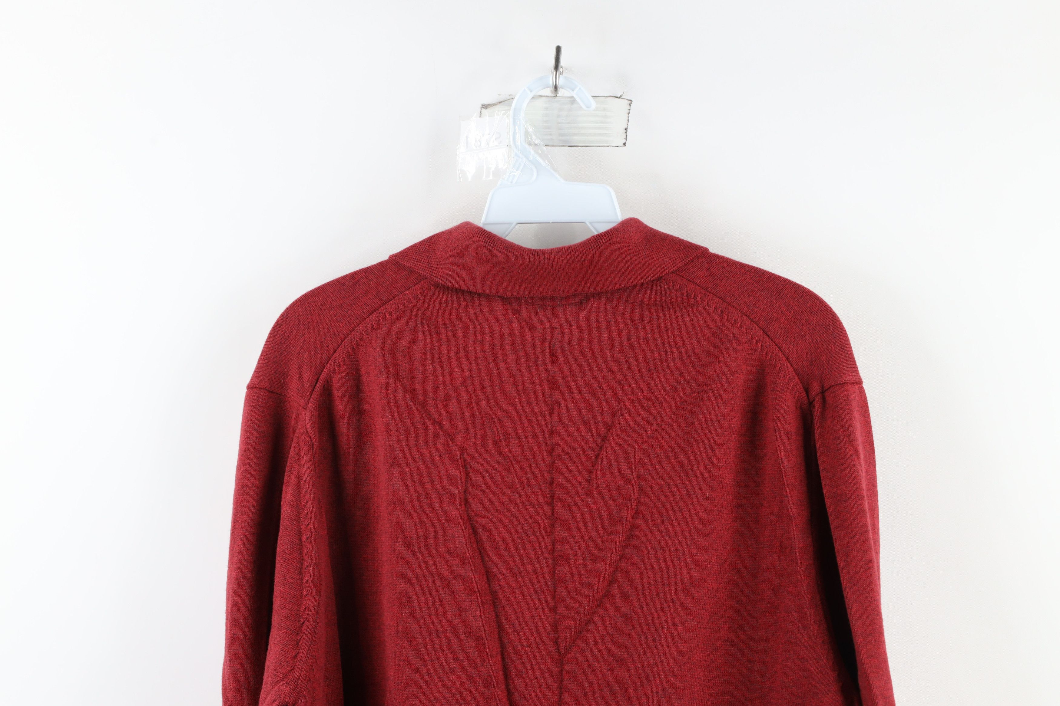 Vintage Vintage 90s Streetwear Knit Collared Pullover Polo Shirt Size US L / EU 52-54 / 3 - 7 Thumbnail