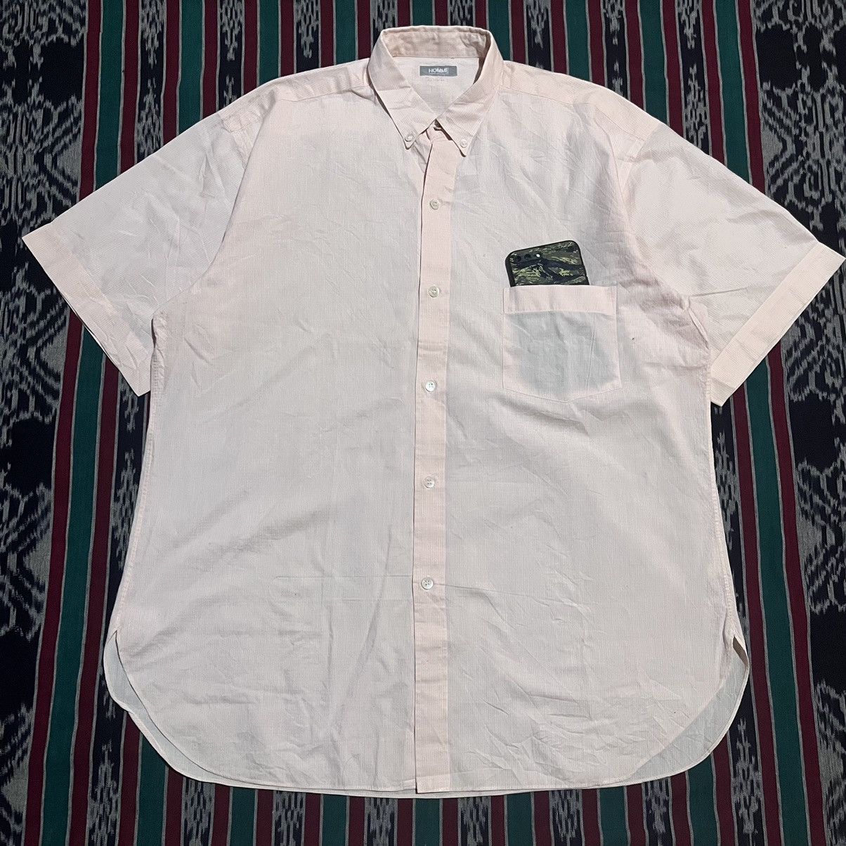 Comme des Garcons Homme Comme Des Garcons Homme Button Up Shirt Size US XL / EU 56 / 4 - 1 Thumbnail