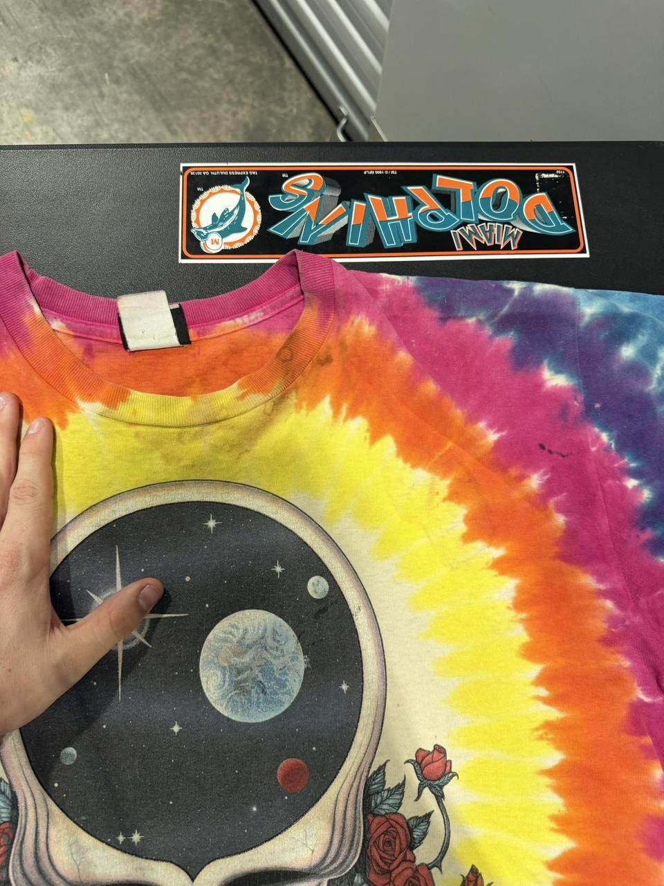 Liquid Blue 1992 Thrashed Vintage Liquid Blue Grateful Dead Band Tee XL Size US XL / EU 56 / 4 - 7 Thumbnail