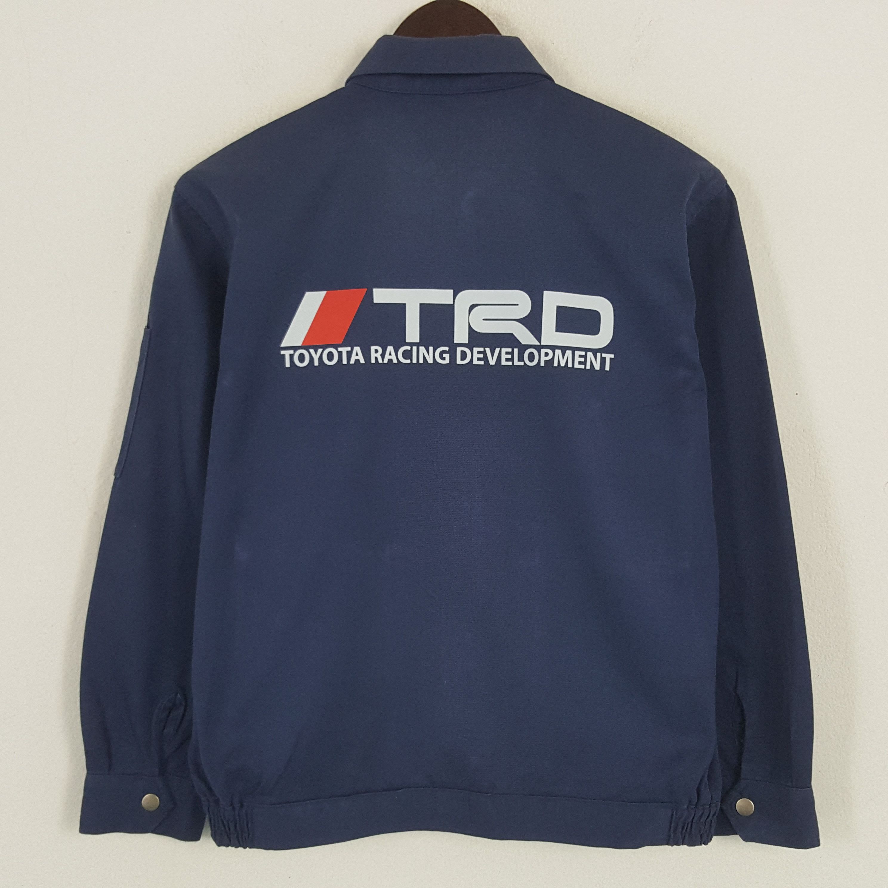 Japanese Brand × Vintage Vintage Toyota Development Racing Custom Sport Jacket Size US S / EU 44-46 / 1 - 1 Thumbnail