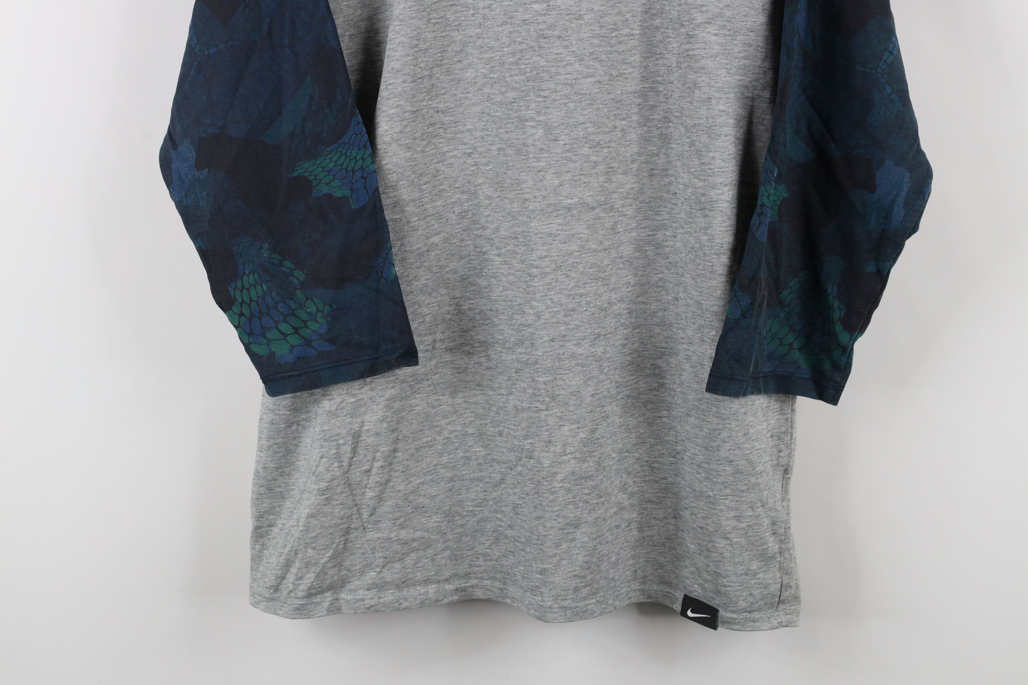 Nike × Vintage Vintage Nike Mamba Snakeskin 3/4 Sleeve Raglan T-Shirt Size US L / EU 52-54 / 3 - 3 Thumbnail