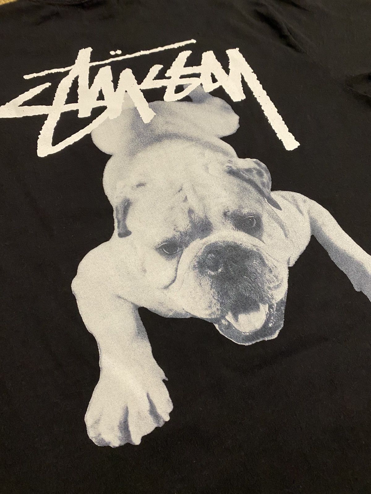 Stussy Stussy Stock Dog Tee Black Size US M / EU 48-50 / 2 - 3 Thumbnail