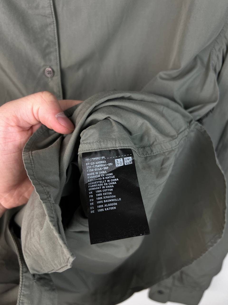 Uniqlo Uniqlo and Lemaire luxury shirts size M Size US M / EU 48-50 / 2 - 4 Thumbnail