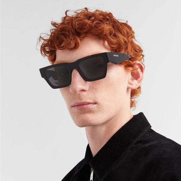 Prada NEW PRADA PR A06S 16K08Z UNISEX SUNGLASSES SPR A06 16K08Z Size ONE SIZE - 3 Thumbnail