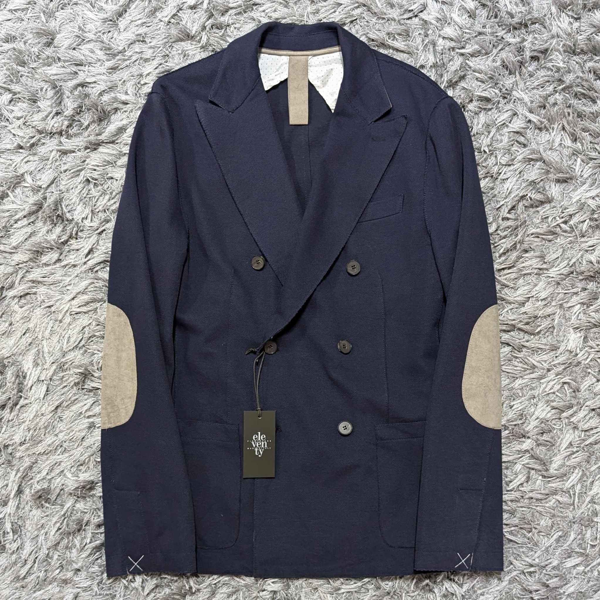 Eleventy Marco Baldassari Eleventy First Class Double Breast Jacket Size US M / EU 48-50 / 2 - 2 Thumbnail