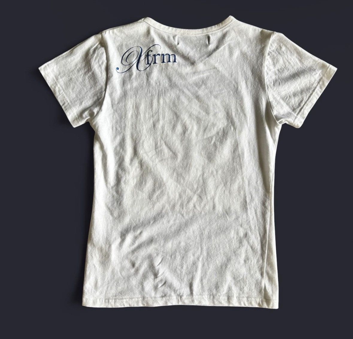 Japanese Brand Japanese Brand Xfrm Uninhibited y2k Rhinestones tee