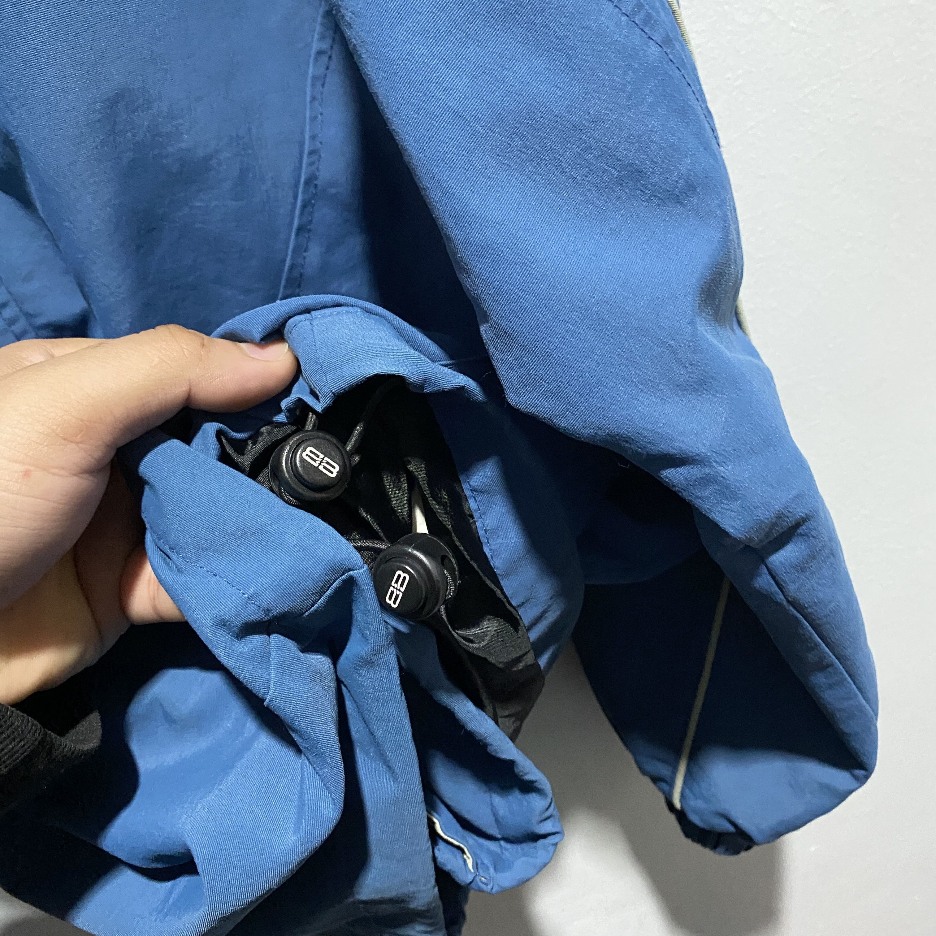 Balenciaga Balenciaga Embroidered Light Jacket L/XL Size US XL / EU 56 / 4 - 9 Thumbnail