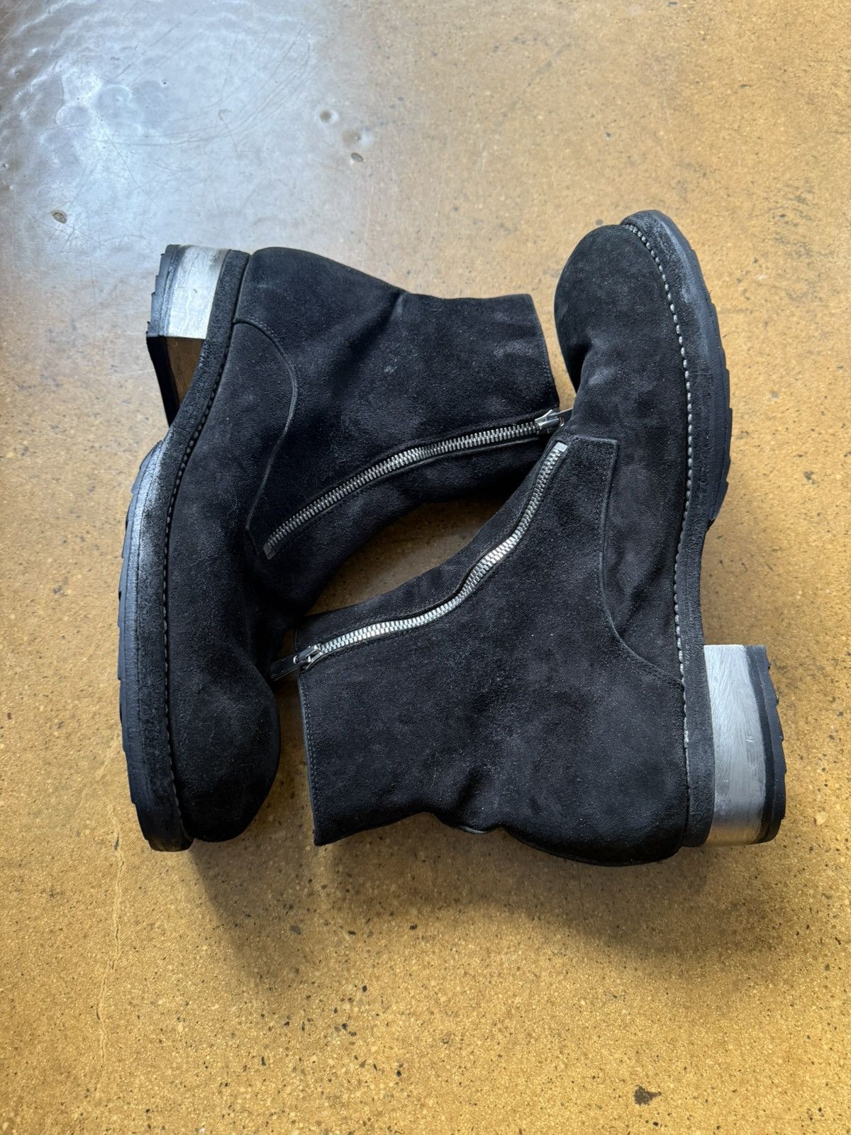 Guidi Guidi Suede 2 Double Zip Boots GR07FZ Size US 10 / EU 43 - 4 Thumbnail
