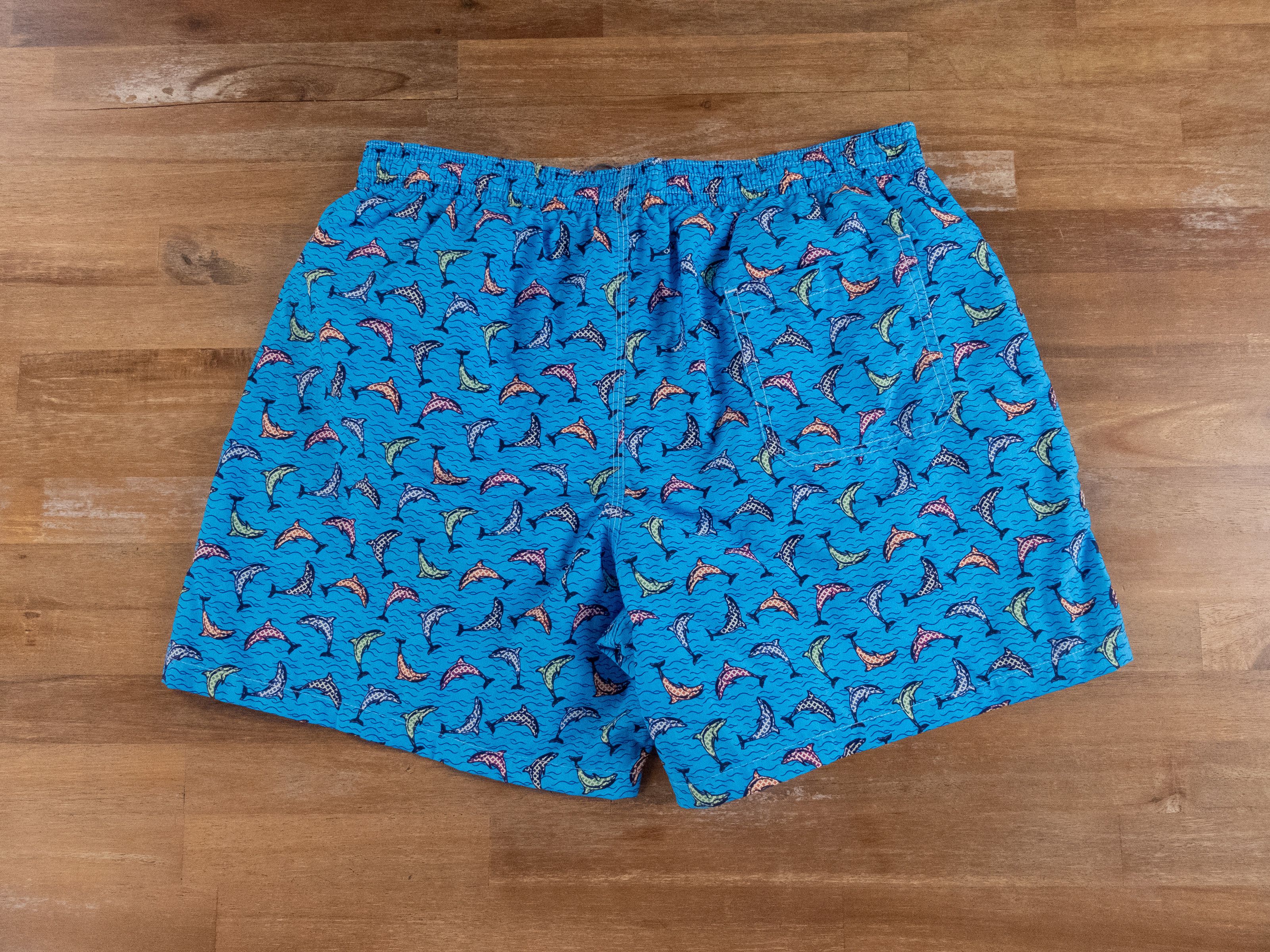 Malo MALO Optimum blue dolphin print swim shorts XXL Italy Size US 38 / EU 54 - 4 Thumbnail