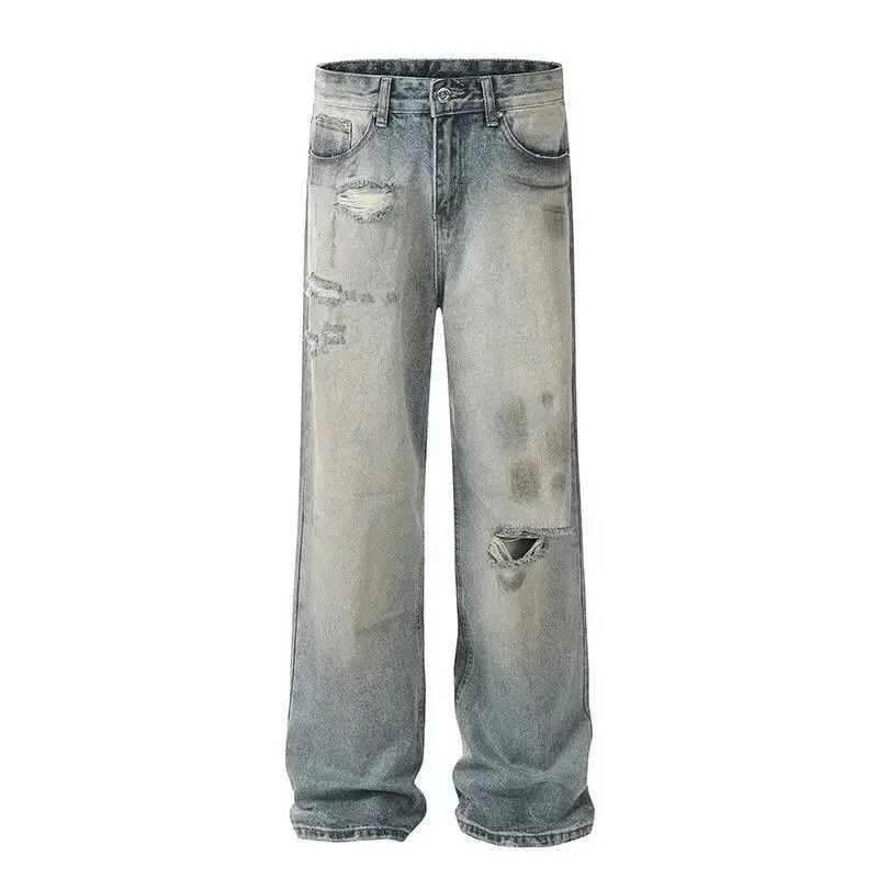Japanese Brand High street retro ripped jeans Size US 32 / EU 48 - 6 Thumbnail
