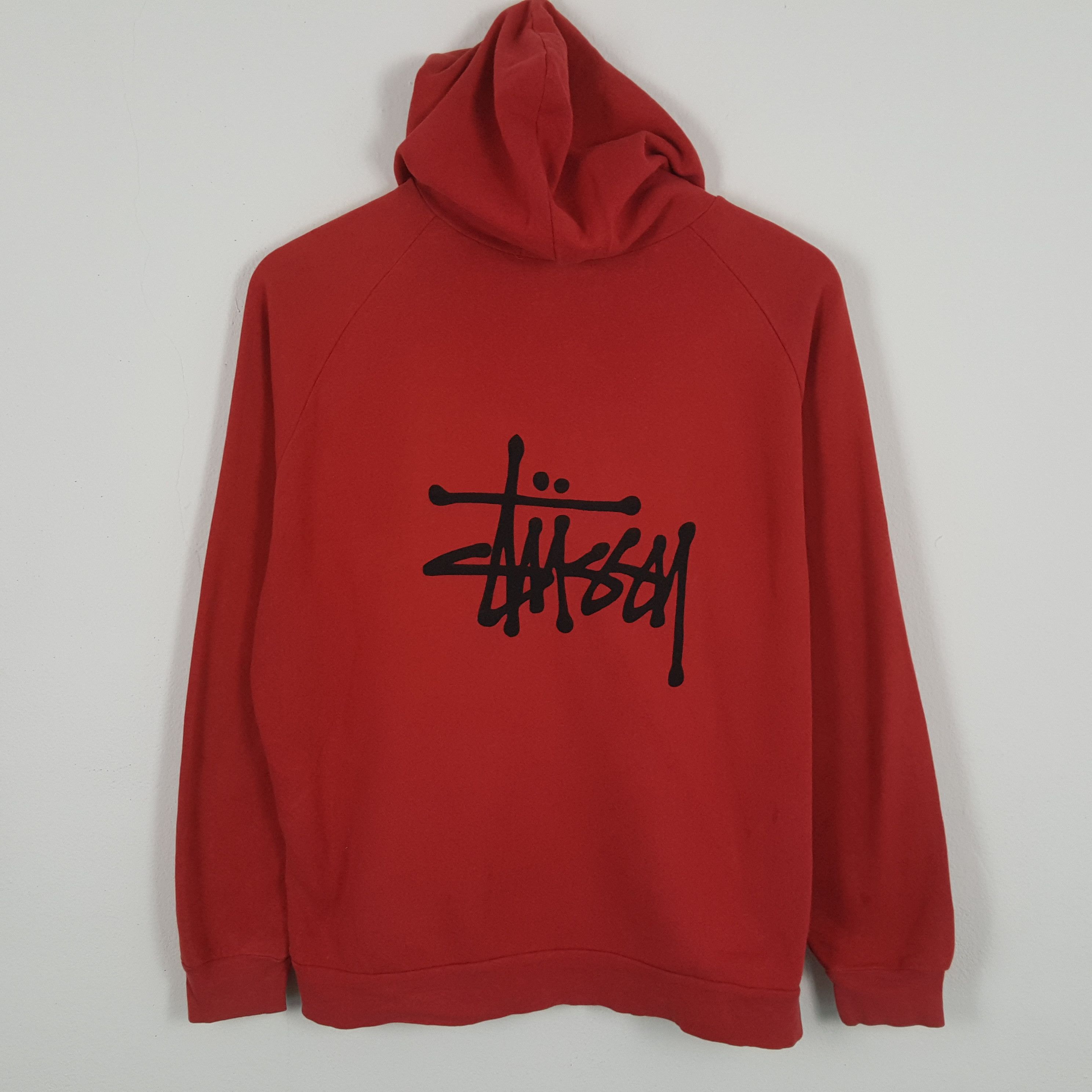 Stussy × Vintage STUSSY Streetwear Custom Art Logo Style Zipper Hoodies Size US XL / EU 56 / 4 - 1 Thumbnail