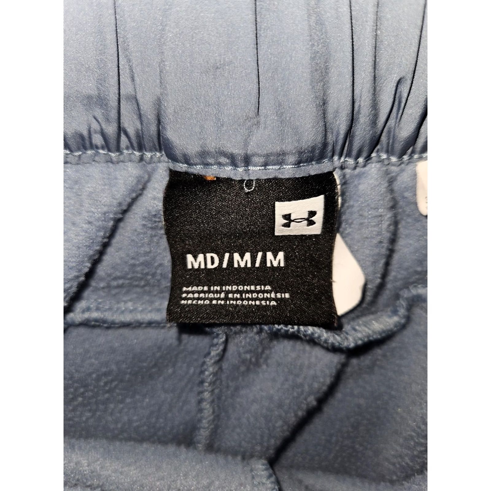 Under Armour Under Armour Polartec Pants Mens M LtBlue Fleece Jogger Athletic Sweatpants Size US 31 - 6 Thumbnail
