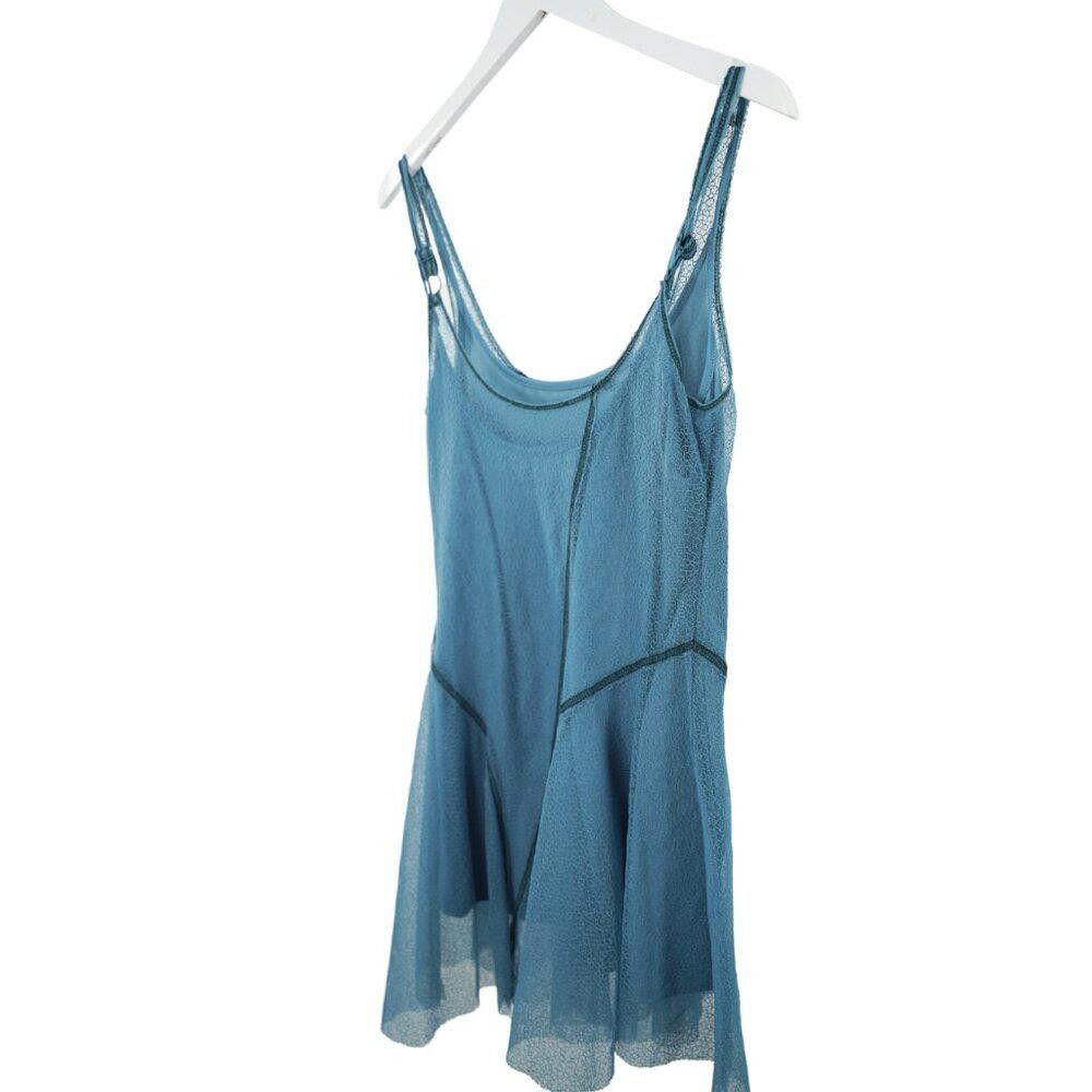 Urban Outfitters Urban Outfitters Aqua Flutter Dress Size Medium Size M / US 6-8 / IT 42-44 - 4 Thumbnail