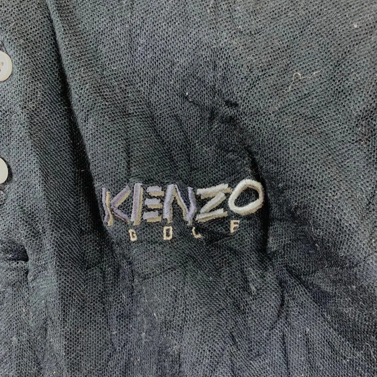 Kenzo Vintage KENZO PARIS GOLF Collection Monogram Polo Tee Shirt Size S / US 4 / IT 40 - 4 Thumbnail