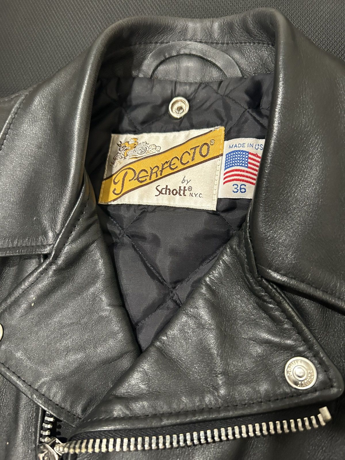 Schott SCHOTT Perfecto USA steerhide size 36 Size US XS / EU 42 / 0 - 3 Thumbnail