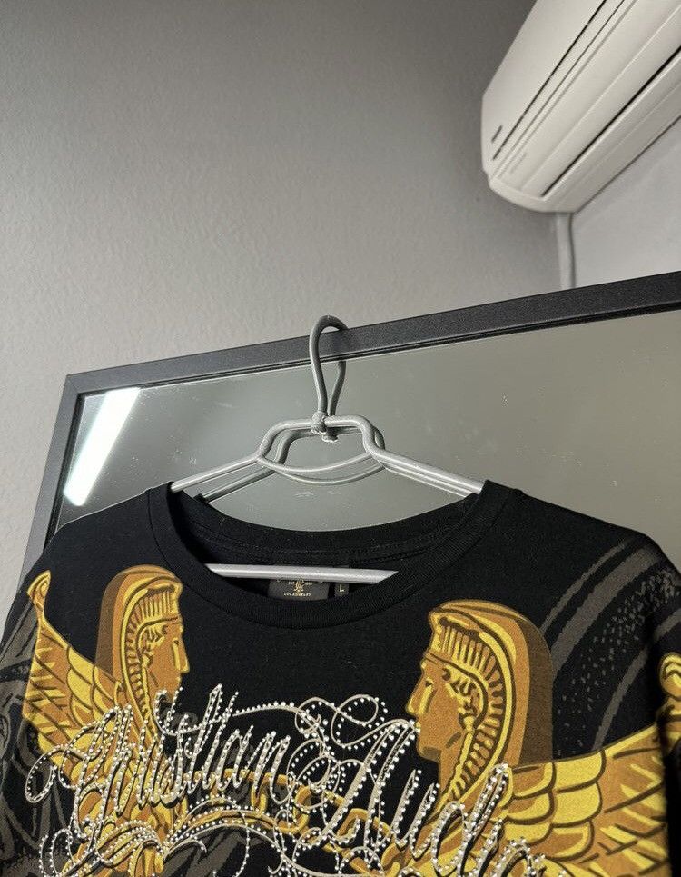 Ed Hardy Ed Hardy by Christian Audigier Tee Polo Avantgarde Vintage Size US L / EU 52-54 / 3 - 6 Thumbnail